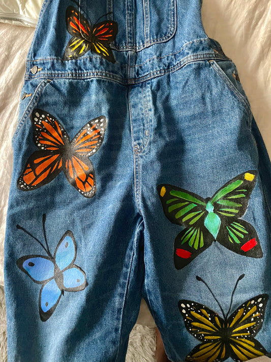 Butterfly Overalls - Multi-Species, 38x28 (Medium)